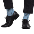 Blue Kool Tiezz Sock